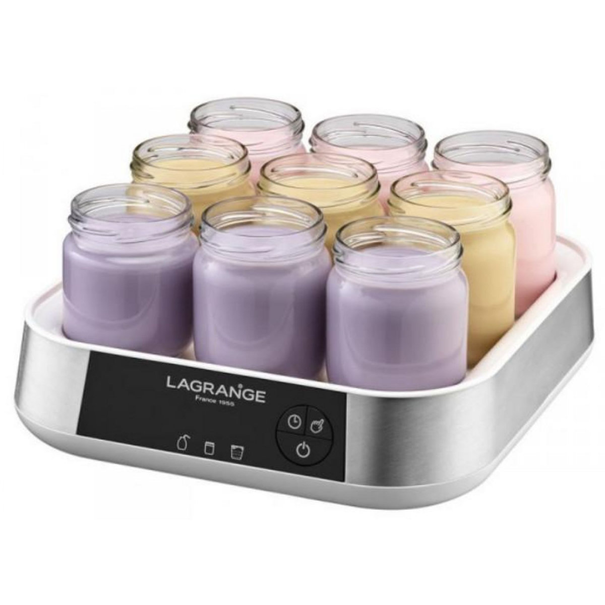 LAGRANGE Yaourtière et fromagère 9 pots 18w - 459601