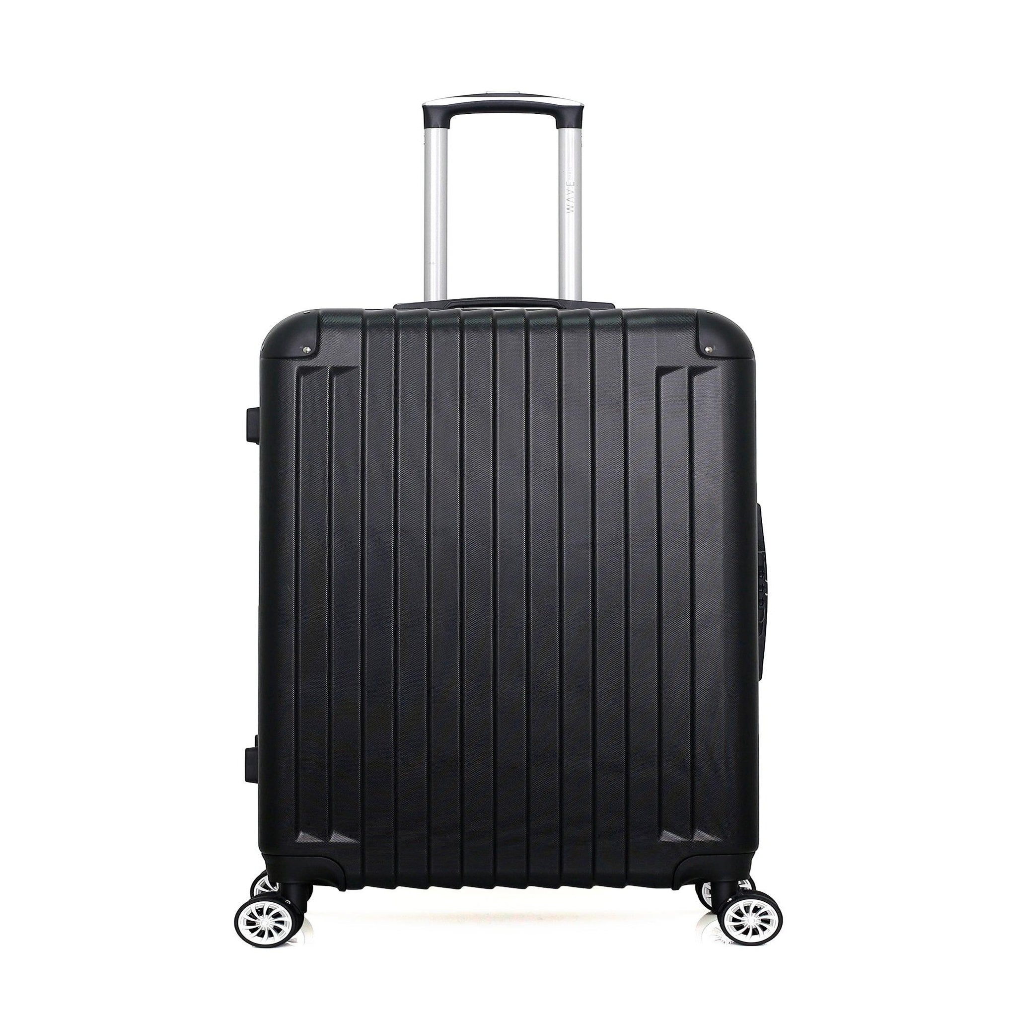 WAVE PARIS Wave paris - valise grand format tage 75 cm 4 roues. Coloris disponibles : Noir, Marron, Bleu, Vert, Beige, Gris