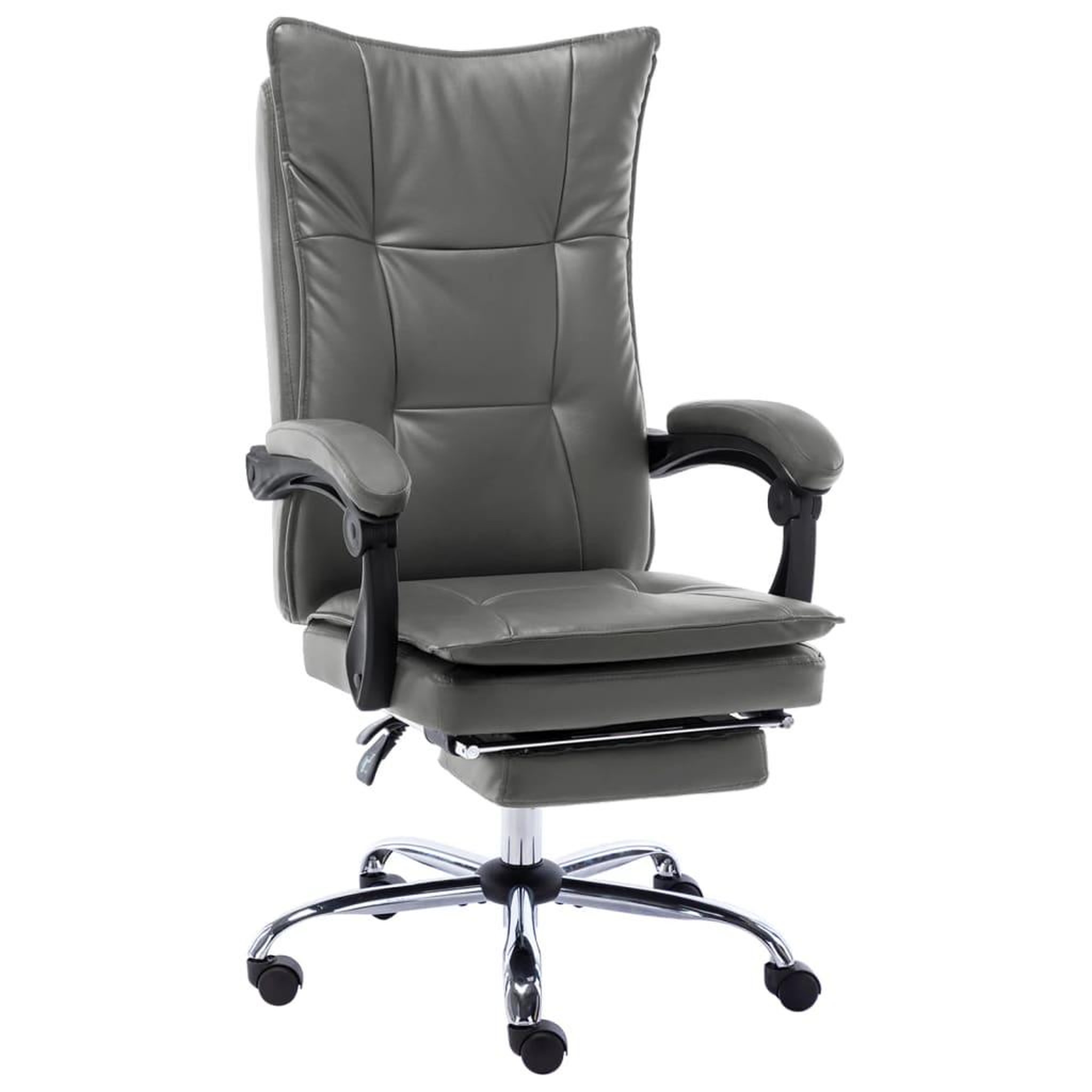 Voir la diapositive 1 : VIDAXL Chaise de bureau Anthracite Similicuir