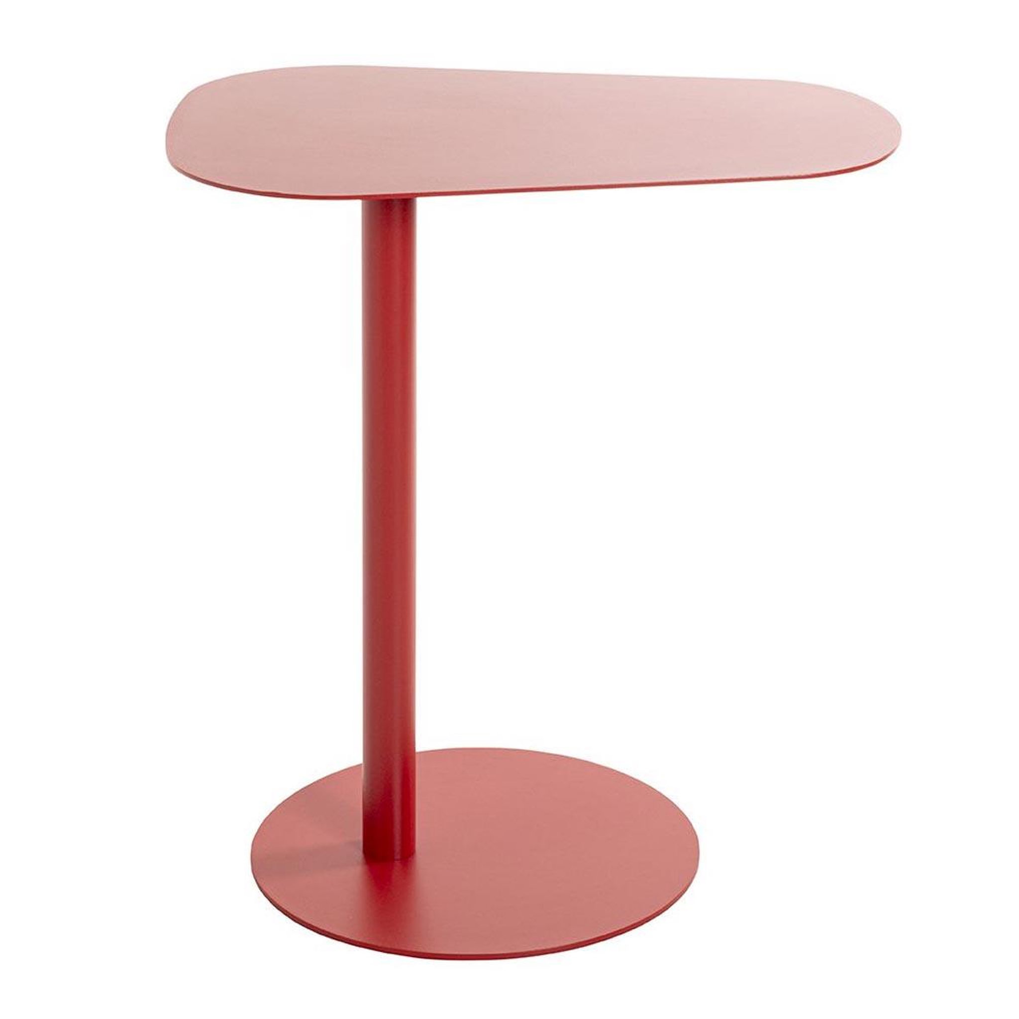 Voir la diapositive 2 : Paris Prix Table d'appoint design  conrad  60cm rouge