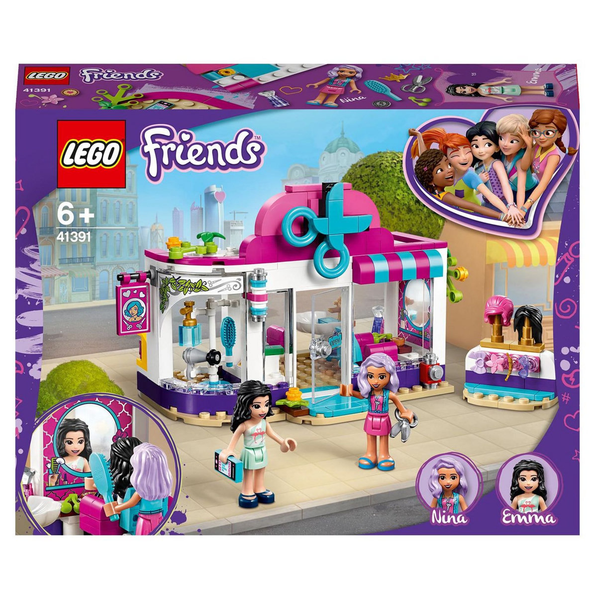 LEGO Friends 41391 Le salon de coiffure de Heartlake City