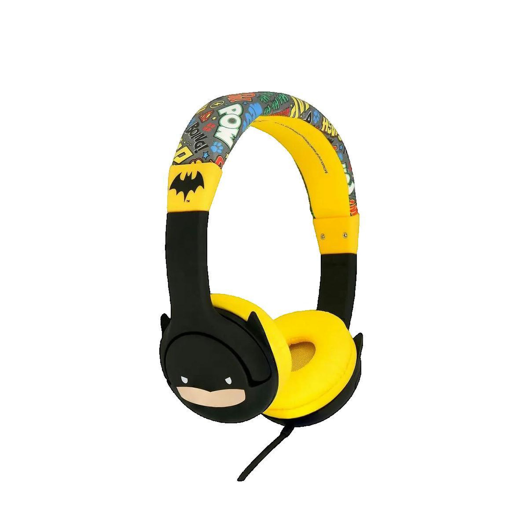 Voir la diapositive 2 : Batman Casque audio pour enfants Batman OTL Technologies Chibi 3D jaune