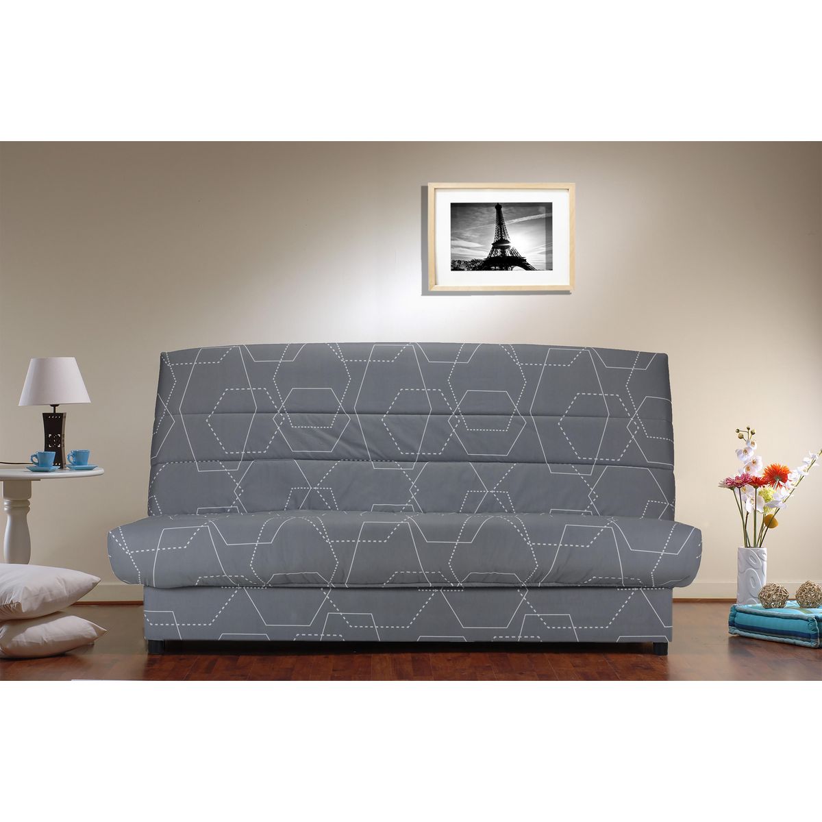 BULTEX Banquette CLIC CLAC ZOE matelas 9 cm mousse 20 kg/m3