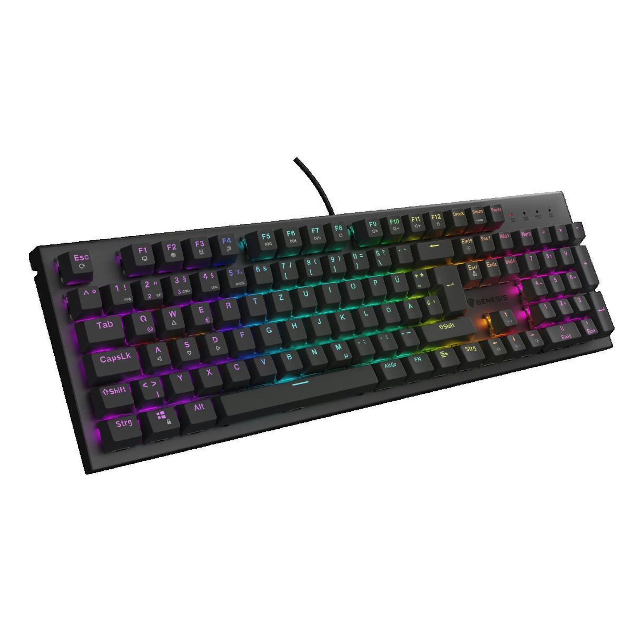 Voir la diapositive 2 : NATEC Clavier Gamer Natec Thor 303 mécanique Hot Swap