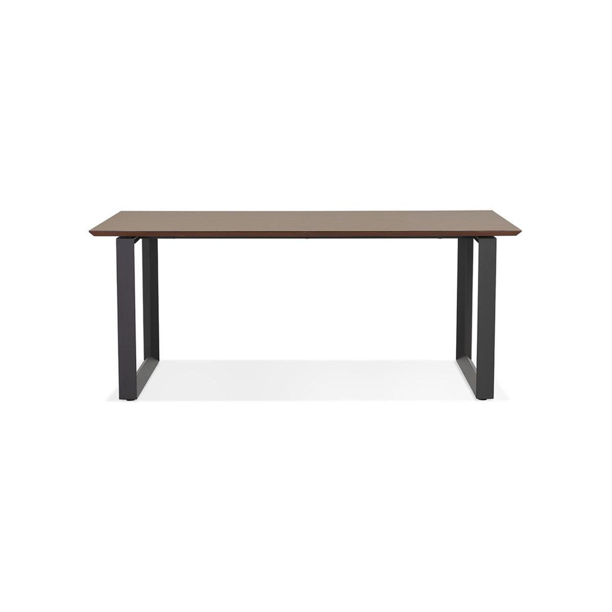 Voir la diapositive 2 : Paris Prix Bureau design  ribaila  180cm noyer & noir