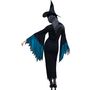 Voir la diapositive 2 : Boland Déguisement Sorcière - Noir et Bleu - Adulte - M