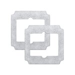 ECOVACS Lingettes et serpillères pour robot lave vitre Winbot Mini