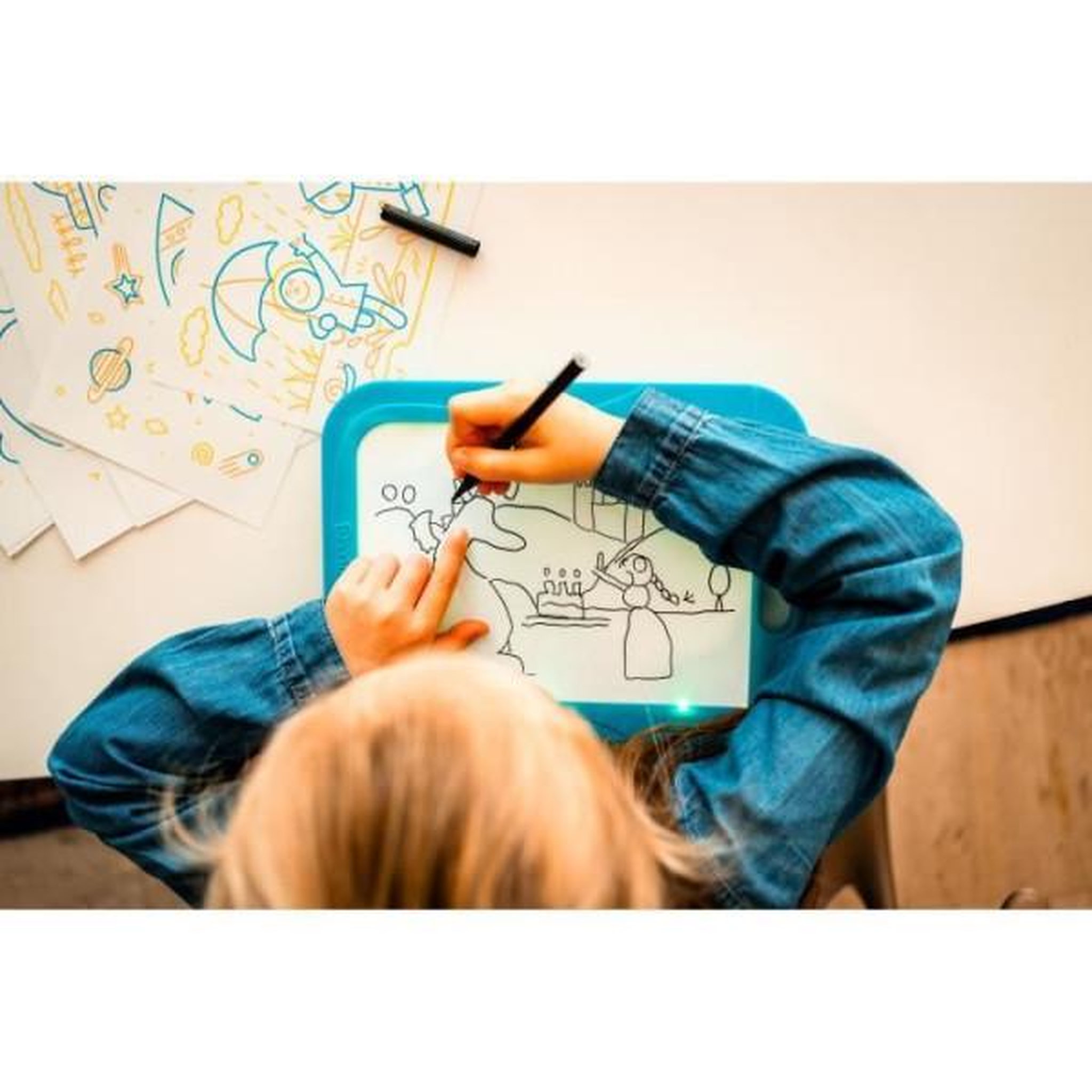 Voir la diapositive 4 : Nathan Dessineo - ma tablette a dessin - jeu créatif - nathan - des 4 ans