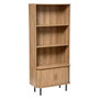 Voir la diapositive 1 : ATMOSPHERA Bibliothèque 3 Étagères Design  Colva  179cm Beige