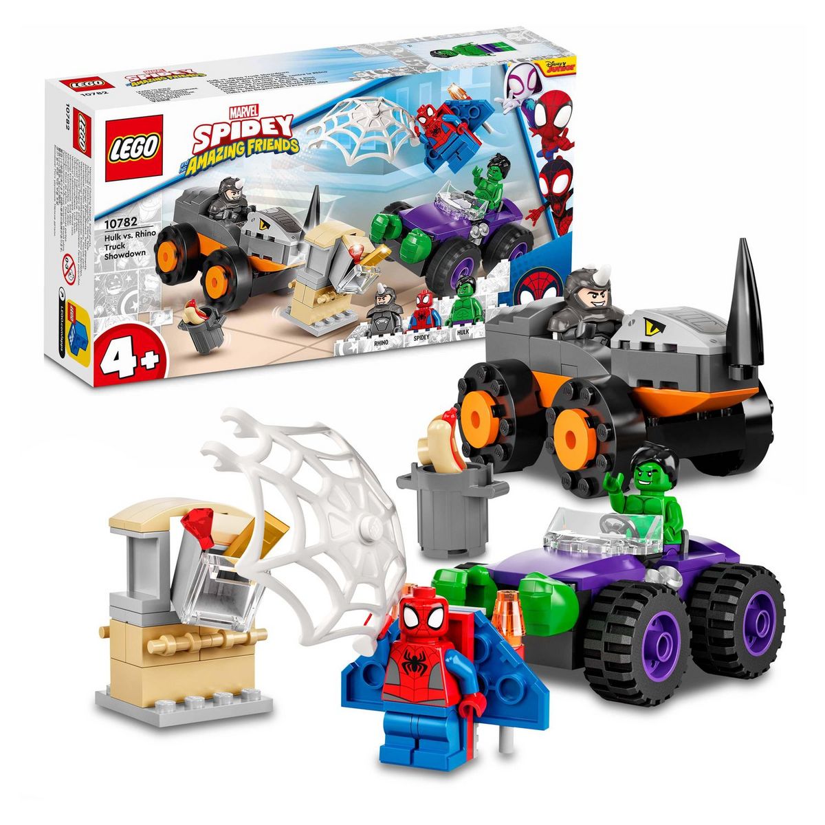 LEGO Marvel 10782 Le combat des camions, Hulk contre le Rhino, 