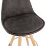 Voir la diapositive 6 : Paris Prix Tabouret de Bar  Caneo  97cm Gris & Naturel