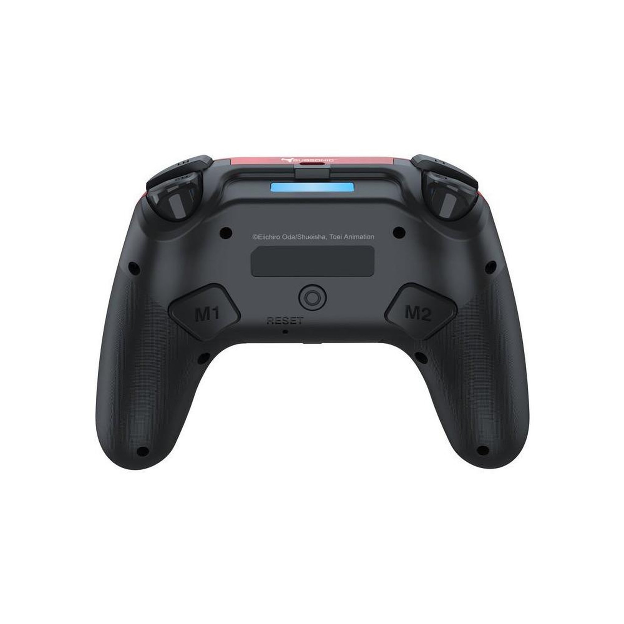 Voir la diapositive 6 : Subsonic Manette sans fil bluetooth ps4 et pc one piece luffy vs zoro noire, led rgb programmable, 2 pagaies arrière m1/m2, haut-parleur et jack 3,5 mm