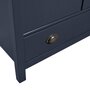Voir la diapositive 4 : VIDAXL Garde-robe a 2 portes Hill Gris 89x50x170cm Bois de pin solide