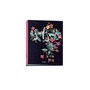 Voir la diapositive 1 : O'NEILL  Classeur rigide A4 bleu et rose motif floral