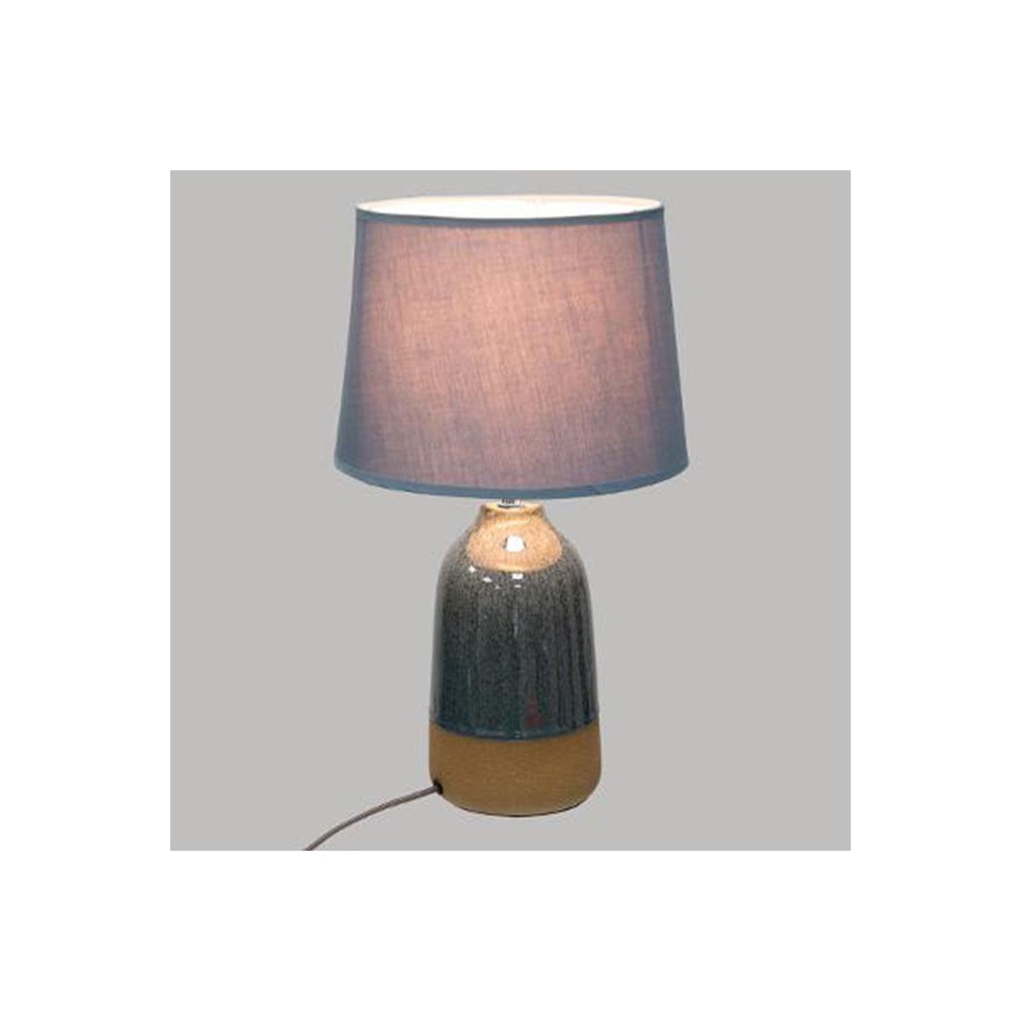 Voir la diapositive 2 : ATMOSPHERA Lampe à Poser Design  Carma  43cm Bleu