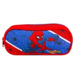 Bagtrotter BAGTROTTER Trousse scolaire 2 compartiments Spiderman Bleu