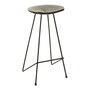 Voir la diapositive 1 : Paris Prix Tabouret de Bar en Bois  Winfred  70cm Noir