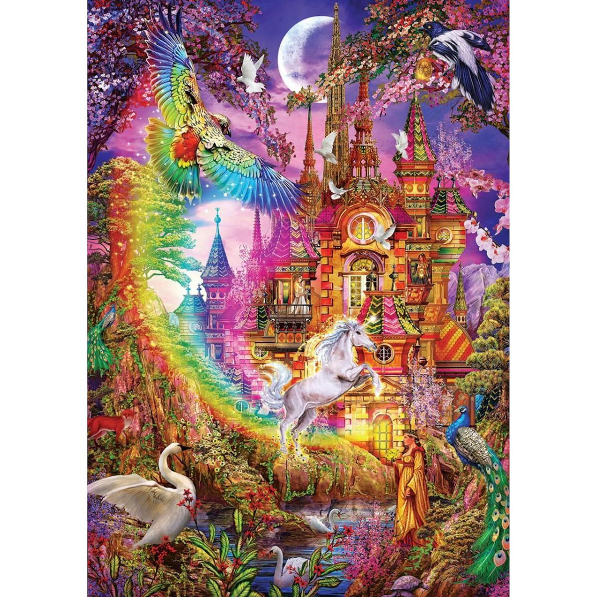 Art Puzzle Puzzle Rainbow Castle - 500 pièces