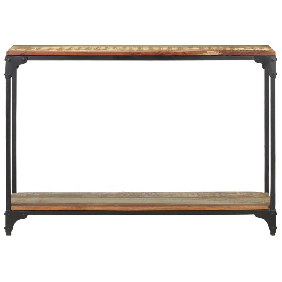 VIDAXL Table console 110x30x75 cm Bois solide de recuperation