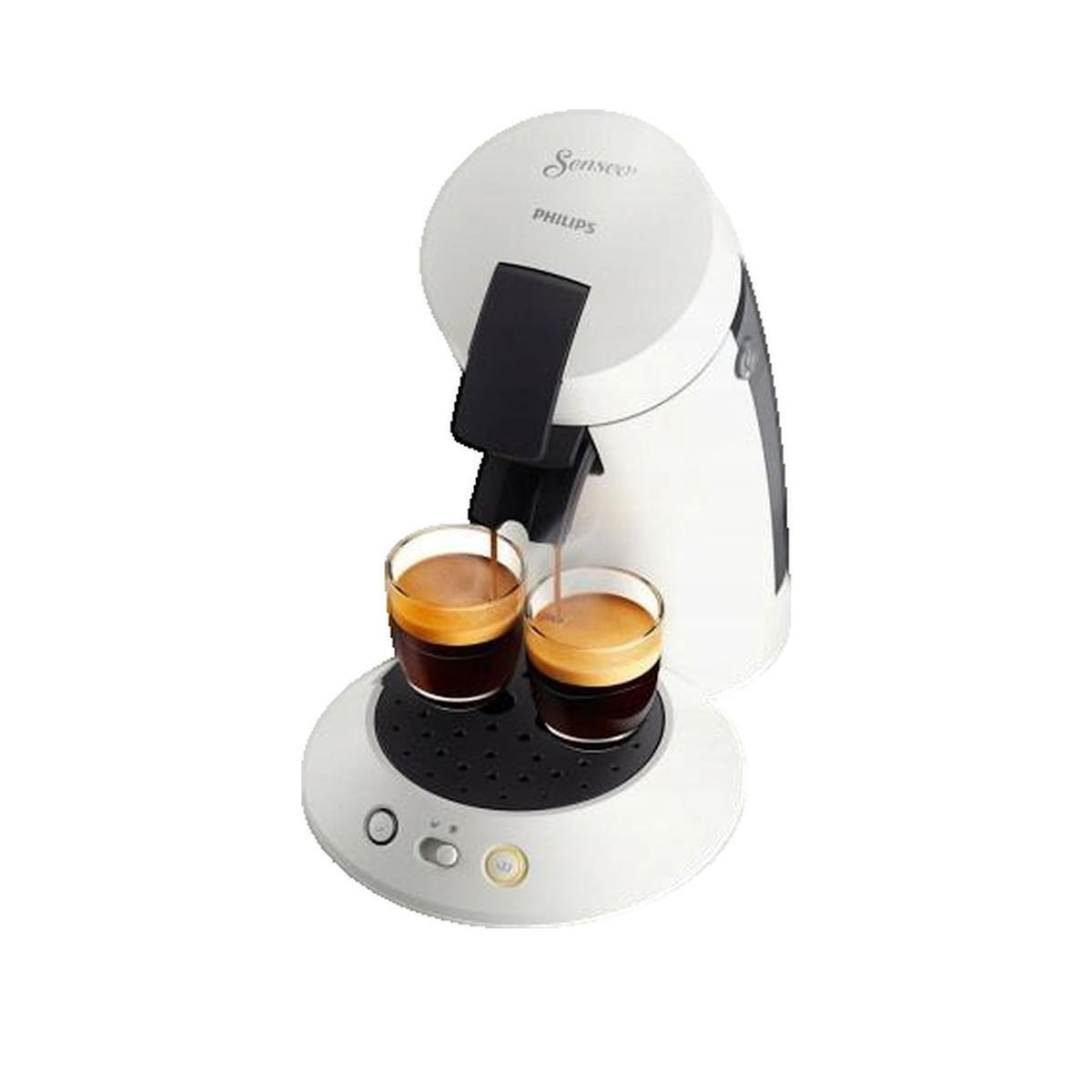 Philips Cafetière à dosettes Philips Senseo Original Plus CSA210/10 Blanc