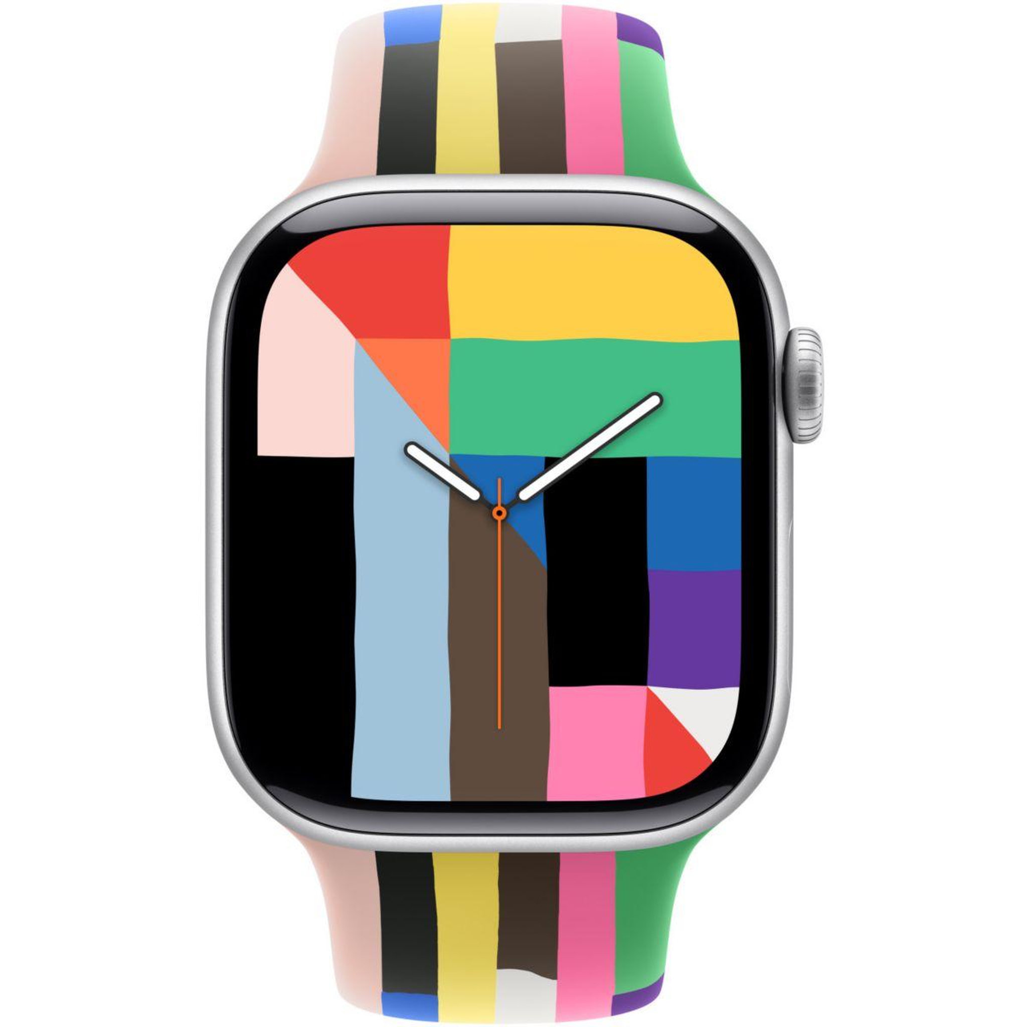 Voir la diapositive 3 : APPLE Bracelet 42mm Sport Pride Edition M/L