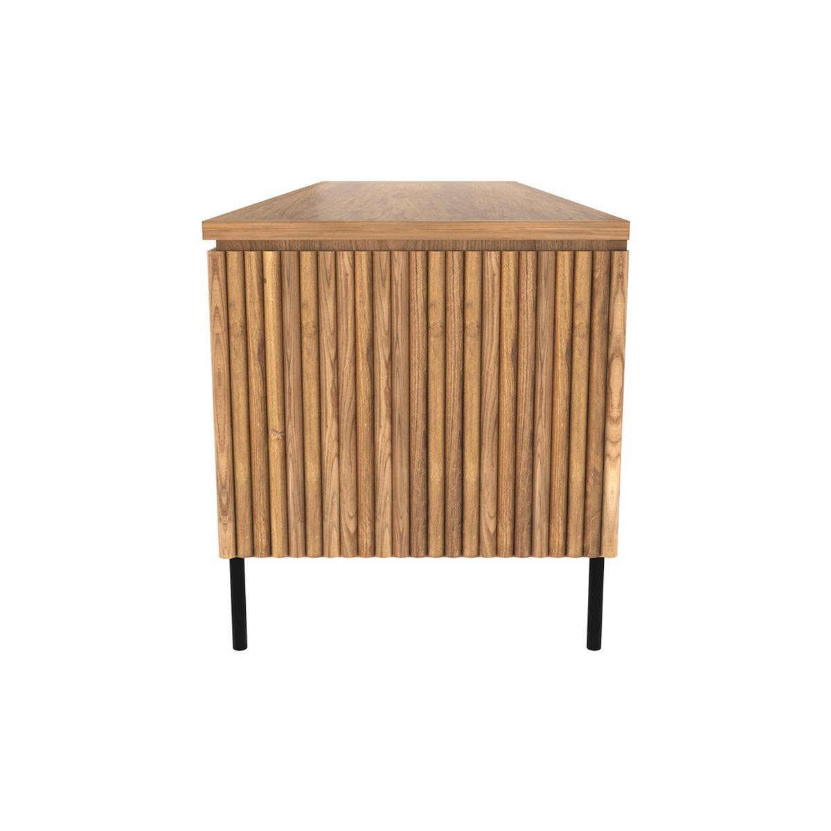 Rendez vous déco Meuble TV en bois de teck 160 cm-Gordes