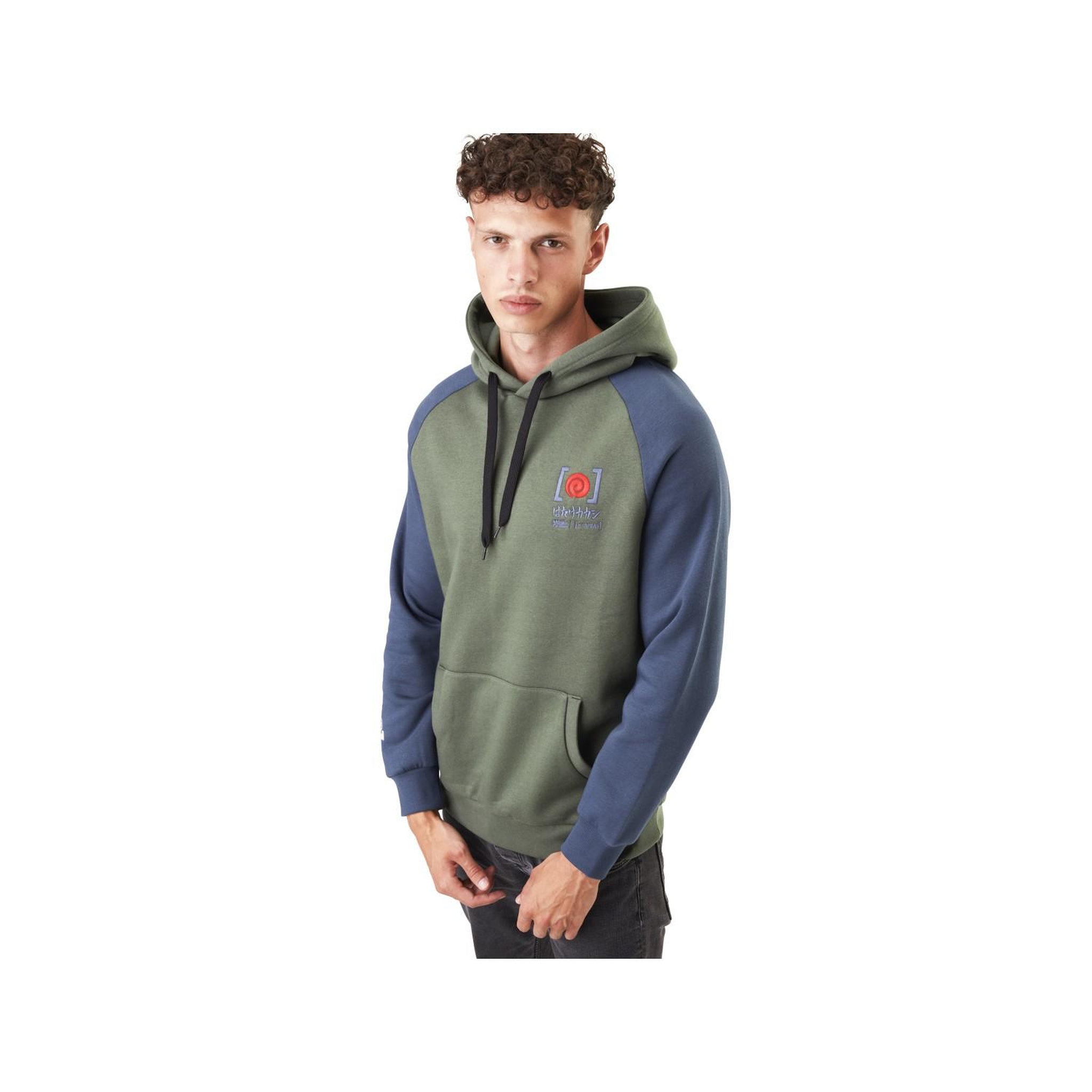 Voir la diapositive 4 : CAPSLAB Sweat à capuche homme naruto kakashi