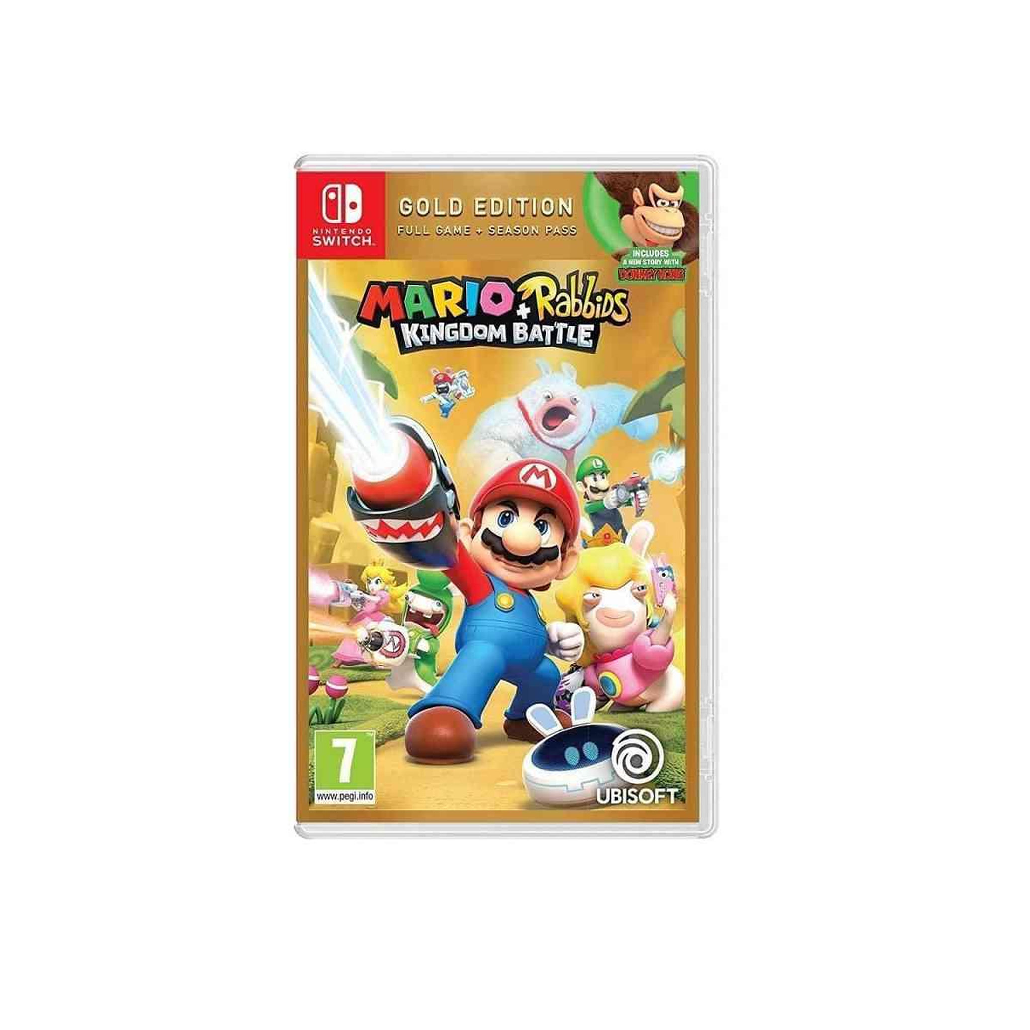 UBISOFT Mario et the lapins cretins kingdom battle gold edition uk switch