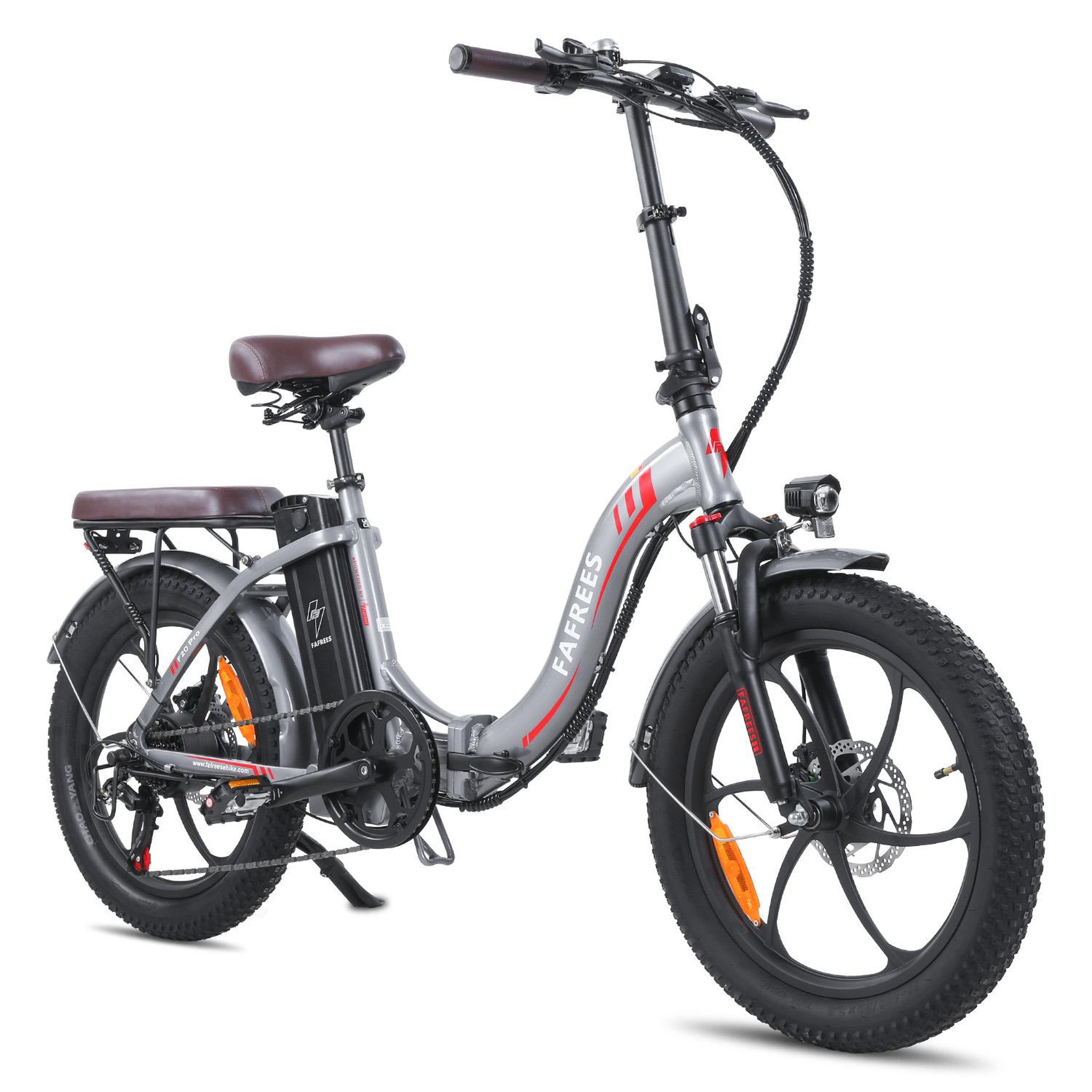 Voir la diapositive 4 : FAFREES Vélo électrique à gros pneus fafrees f20 pro