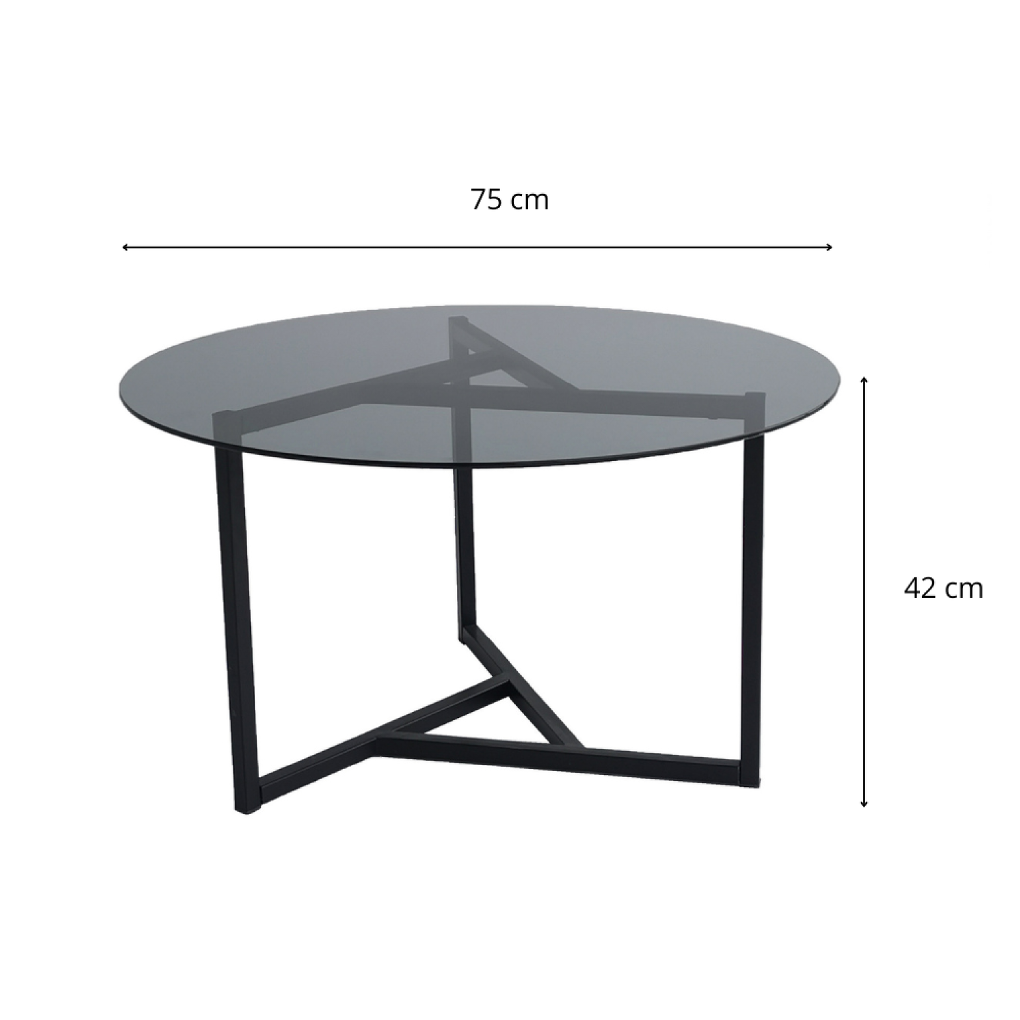 Voir la diapositive 6 : CONCEPT USINE Table basse plateau en verre trempé mia