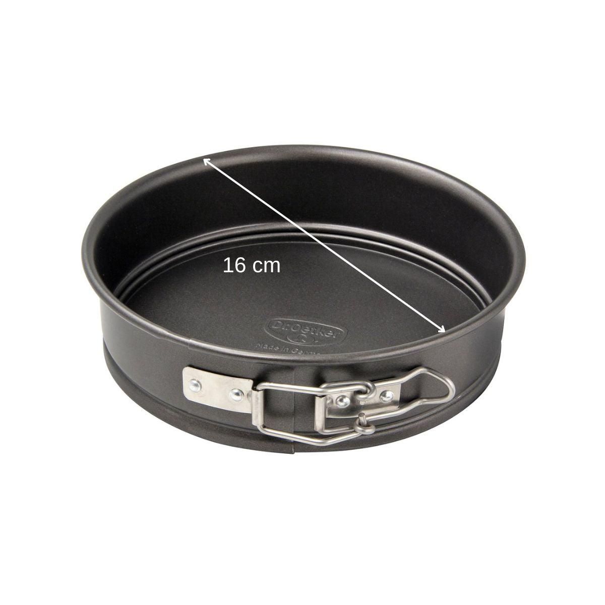 DR.OETKER Moule à manqué à charnière 16 cm Dr.Oetker