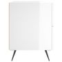 Voir la diapositive 5 : VIDAXL Table de chevet blanc brillant 40x35x47,5 cm bois d'ingenierie