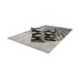 Voir la diapositive 4 : Paris Prix Tapis en Cuir Fait Main  Lavish  Gris