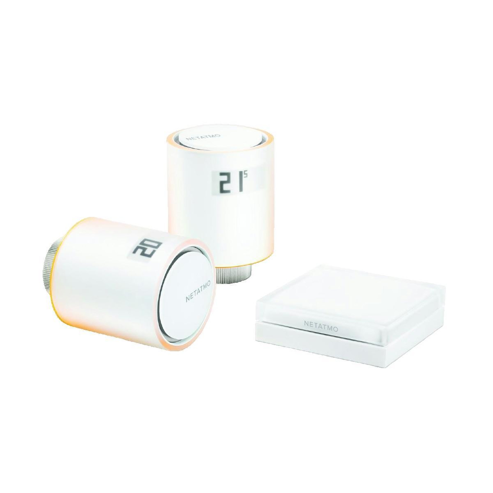 Voir la diapositive 3 : MAISON NET Tête thermostatique Netatmo intelligente avec écran e-Paper