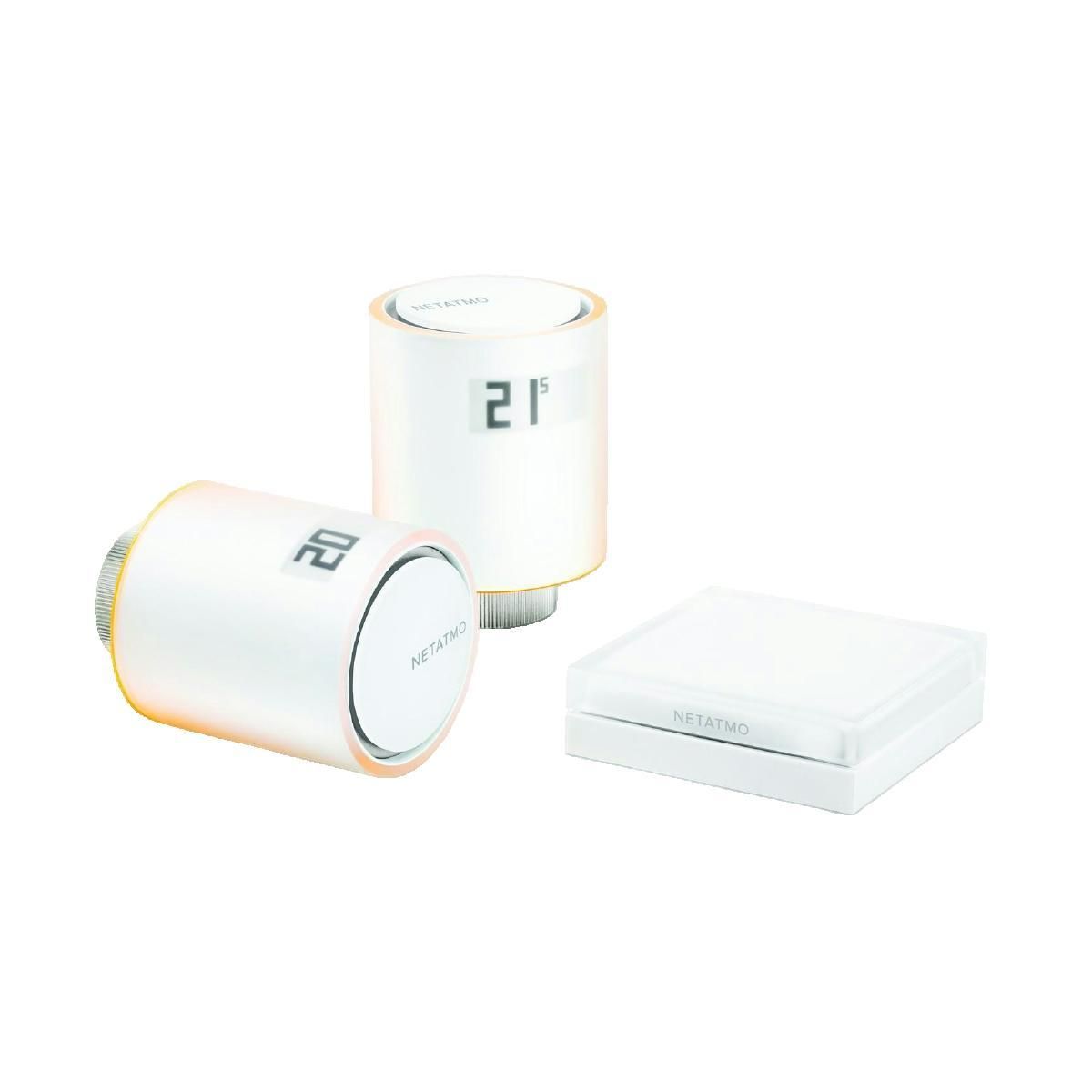 MAISON NET Tête thermostatique Netatmo intelligente avec écran e-Paper