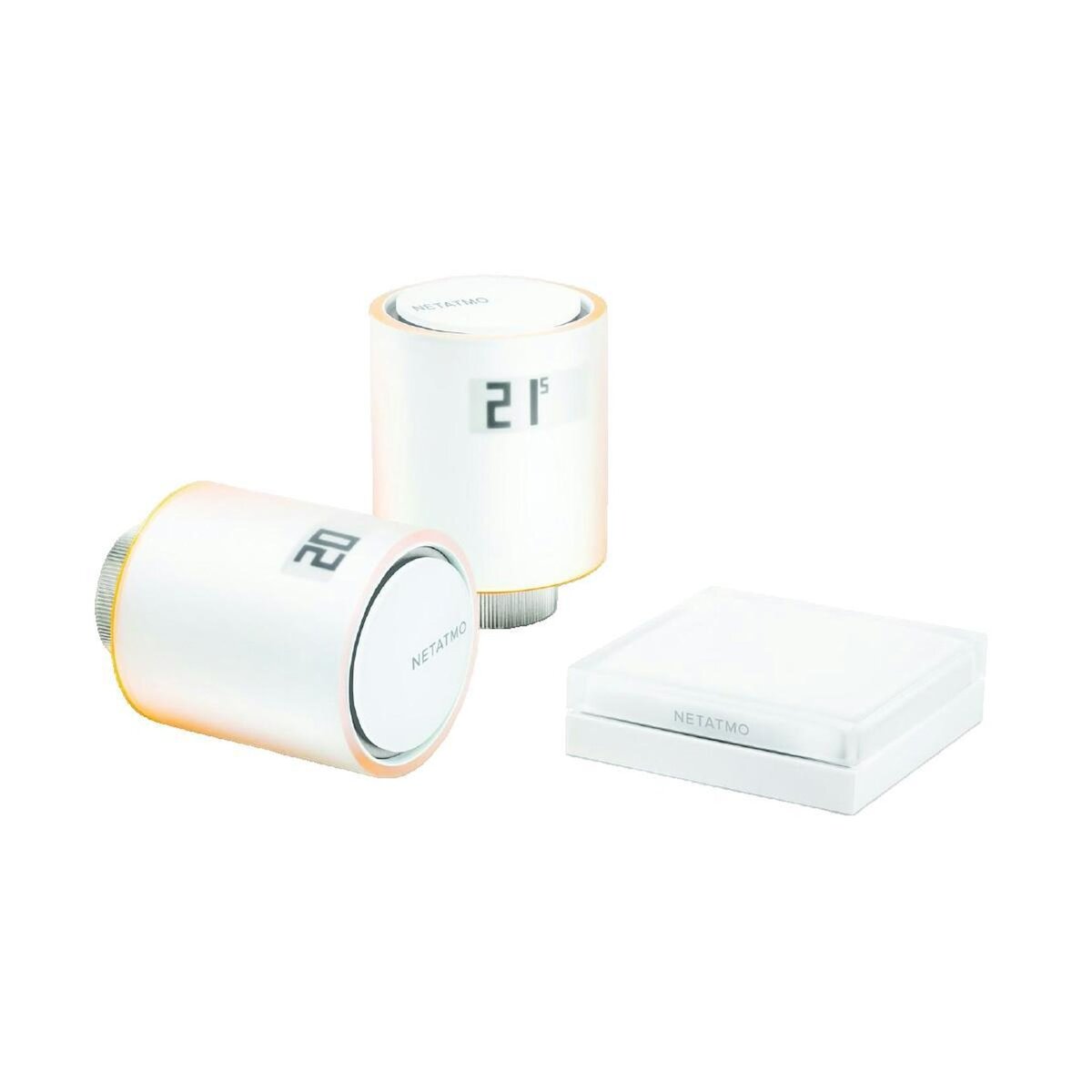 MAISON NET Tête thermostatique Netatmo intelligente avec écran e-Paper