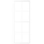 Voir la diapositive 3 : VIDAXL Porte coulissante Verre ESG et aluminium 76x205 cm Blanc