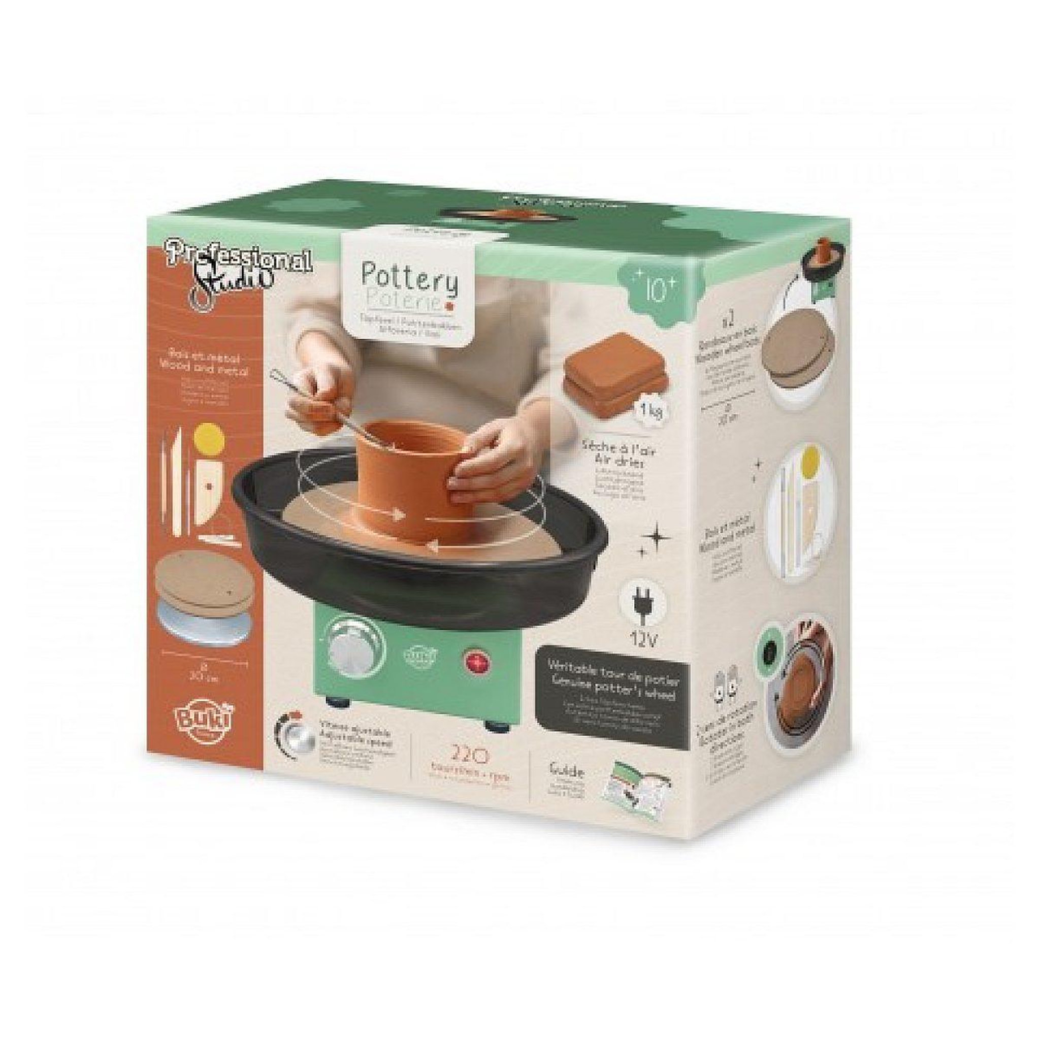 Voir la diapositive 3 : BUKI Professional studio - poterie expert