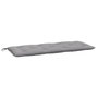 Voir la diapositive 2 : VIDAXL Coussin de banc de jardin gris 120x50x7 cm tissu oxford
