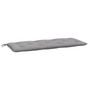 Voir la diapositive 2 : VIDAXL Coussin de banc de jardin gris 120x50x7 cm tissu oxford