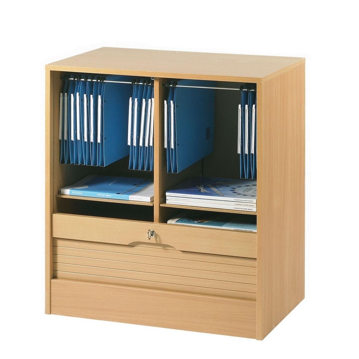 Classeur à rideau H76cm MARTA