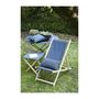 Voir la diapositive 2 : Jardin prive JARDIN PRIVE - Chilienne Année bleu - toile amovible.