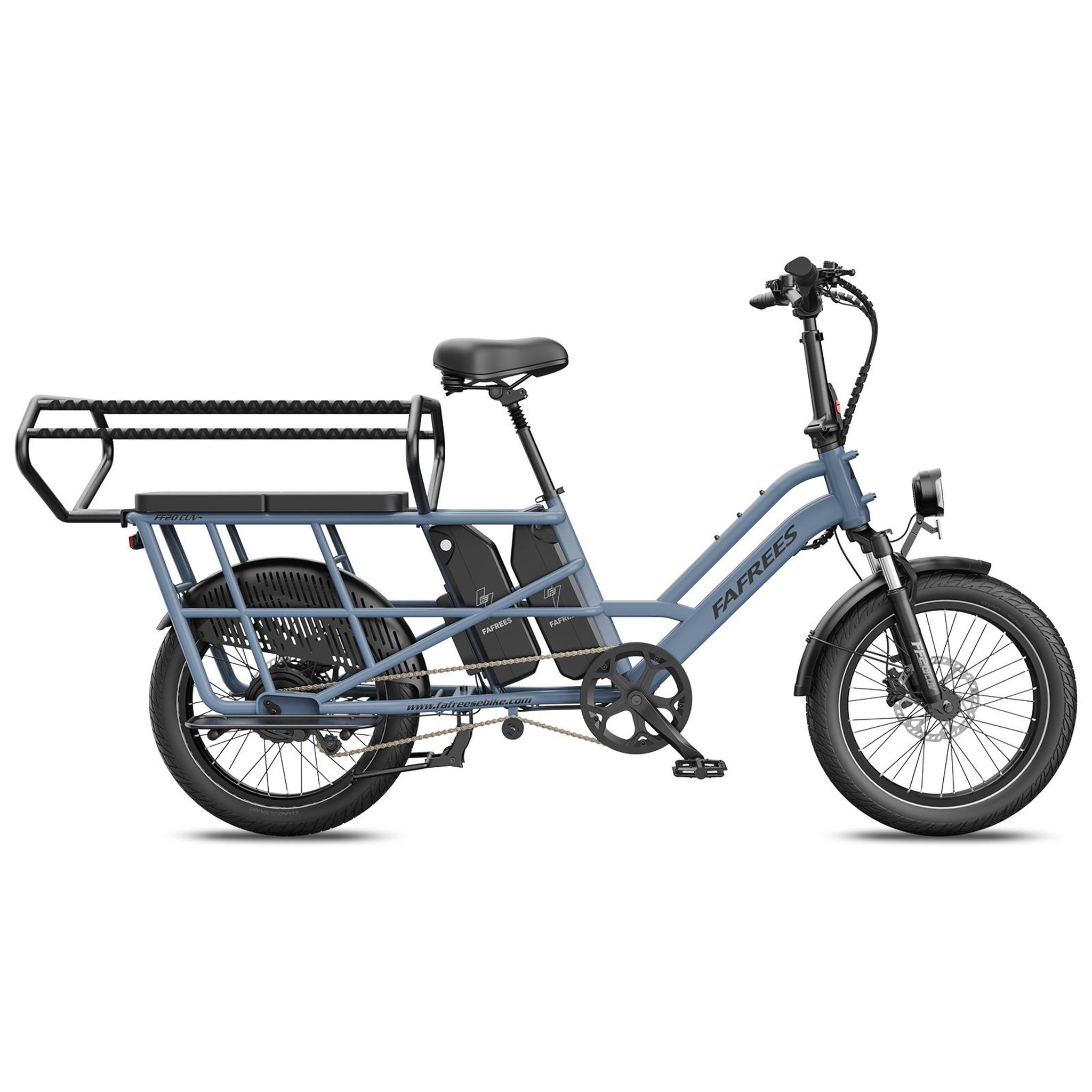 Voir la diapositive 2 : FAFREES Vélo utilitaire électrique fafrees ff20 cuv
