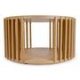 Voir la diapositive 3 : Paris Prix Table Basse Ronde Design  Drume  83cm Chêne