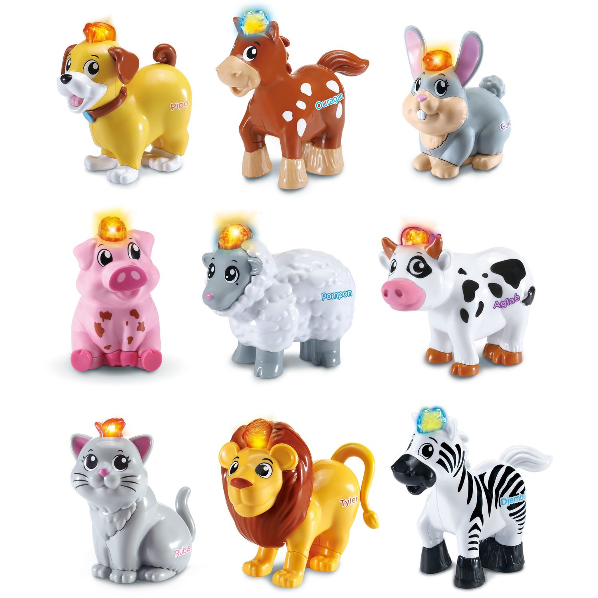 Voir la diapositive 1 : VTECH Les animaux de la ferme - Tut Tut animo 
