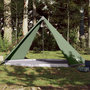 Voir la diapositive 1 : VIDAXL Tente familiale tipi 8 personnes vert impermeable