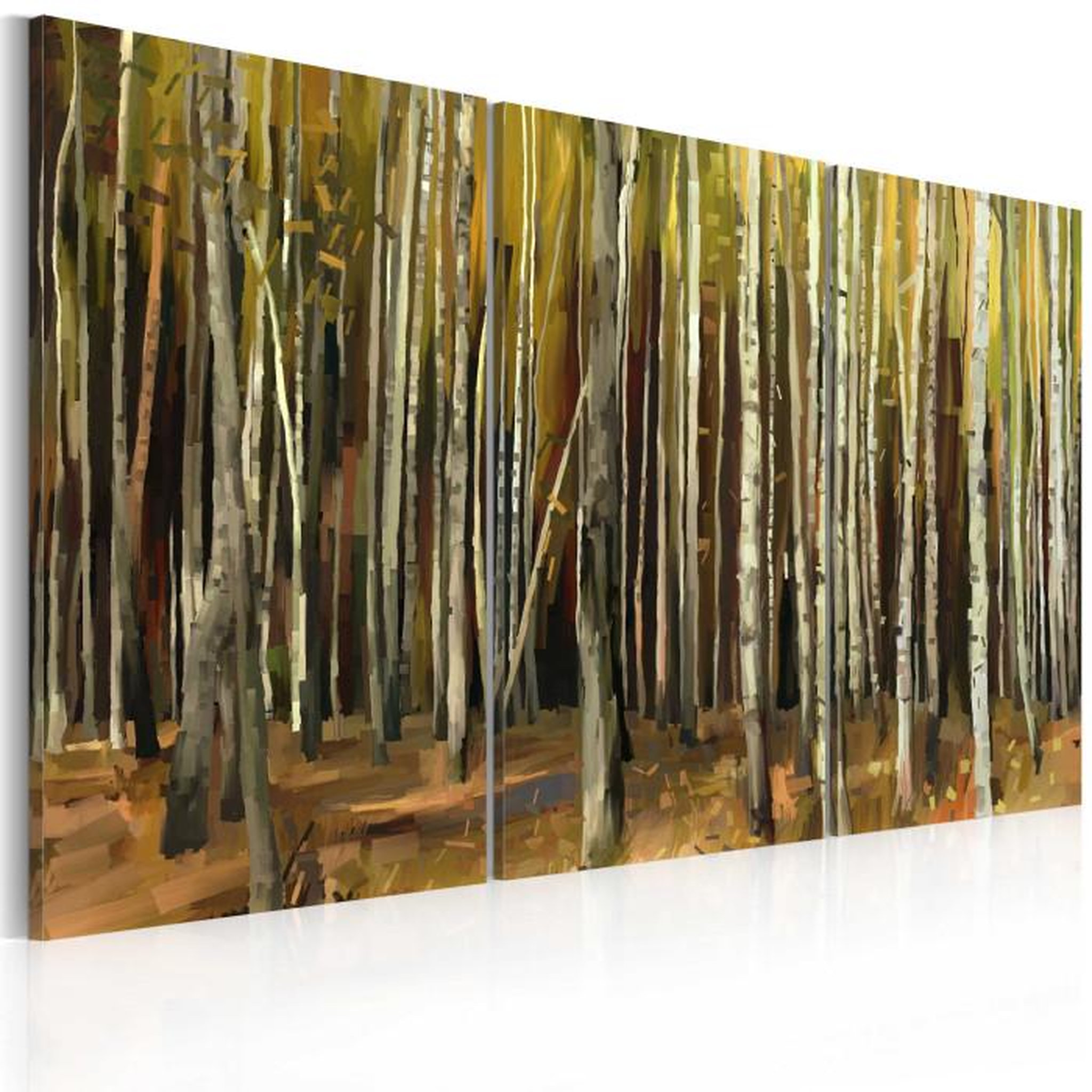 Paris Prix Tableau 3 Panneaux  Mystère de la Forêt de Sherwood. Coloris disponibles : Multicolore
