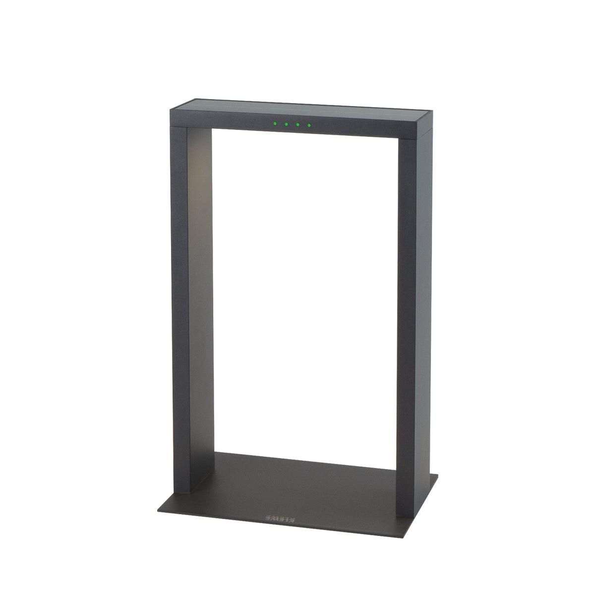 Lumisky Borne solaire AXIS Noir Aluminium H40cm
