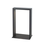 Lumisky Borne solaire AXIS Noir Aluminium H40cm