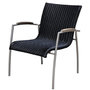 Voir la diapositive 3 : Paris Prix Ensemble Table & Chaises de Jardin en Acier  Melbourne  180cm Noir